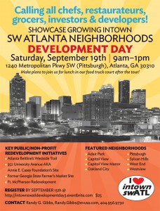 Intown SW Atlanta Neighborhoods Development Day