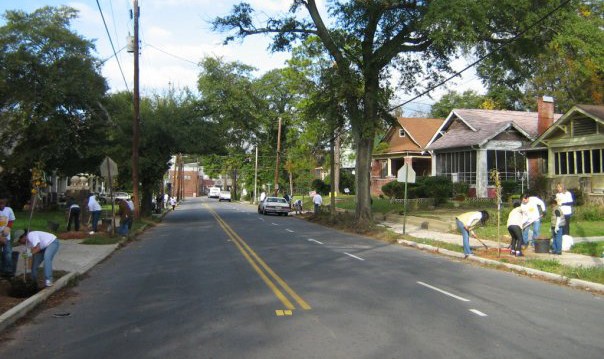 Trees Atlanta Lucile Avenue