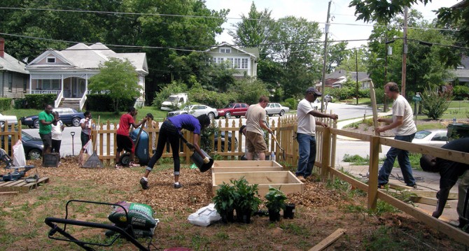 Stokes Pocket Park Work Day