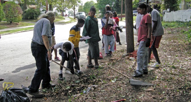 Kids Clean Up Westwood