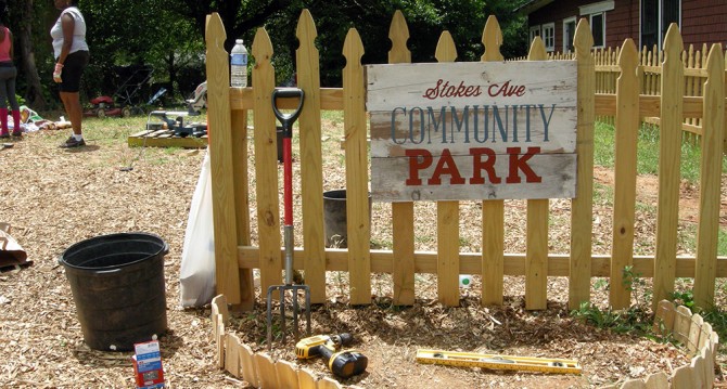 Stokes Avenue Community Pocket Park