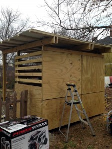 The shed