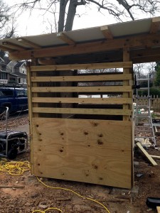 The shed