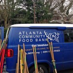 Atlanta Community Food Bank volunteer van