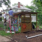 Shed Gutter Addition