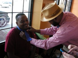 Barber Loft Bowtie Tying Class
