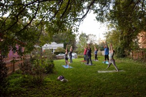 Sunset Yoga at Stokes Park