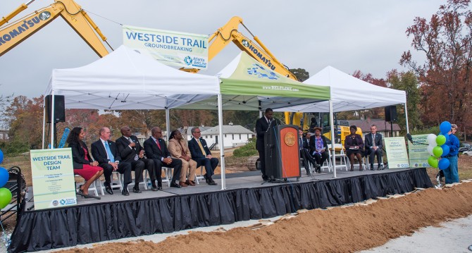 Atlanta BeltLine Westside Trail Groundbreaking