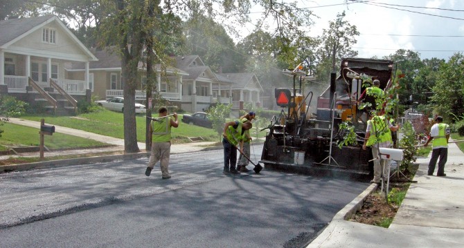 Infrastructure Bond Street Repaving