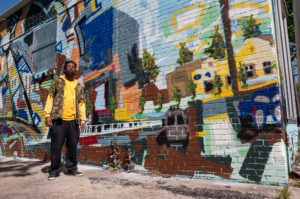 Michael Jones Mural Unveiling