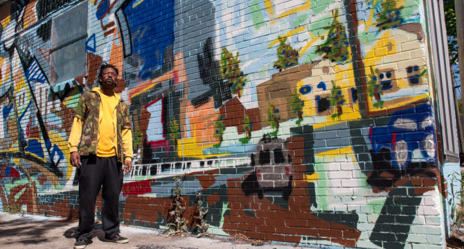 Michael Jones Mural Unveiling