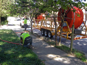 Google Fiber installation