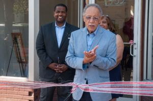 D Cafe Ribbon Cutting Ceremony