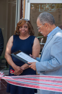 D Cafe Ribbon Cutting Ceremony