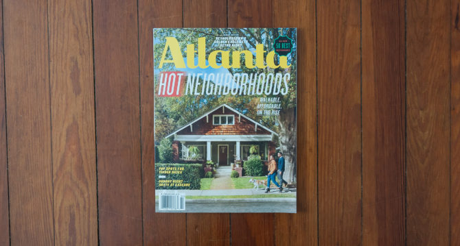 Westview on Cover Page of Atlanta Magazine